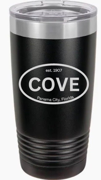 Custom Cove 20 oz tumbler
