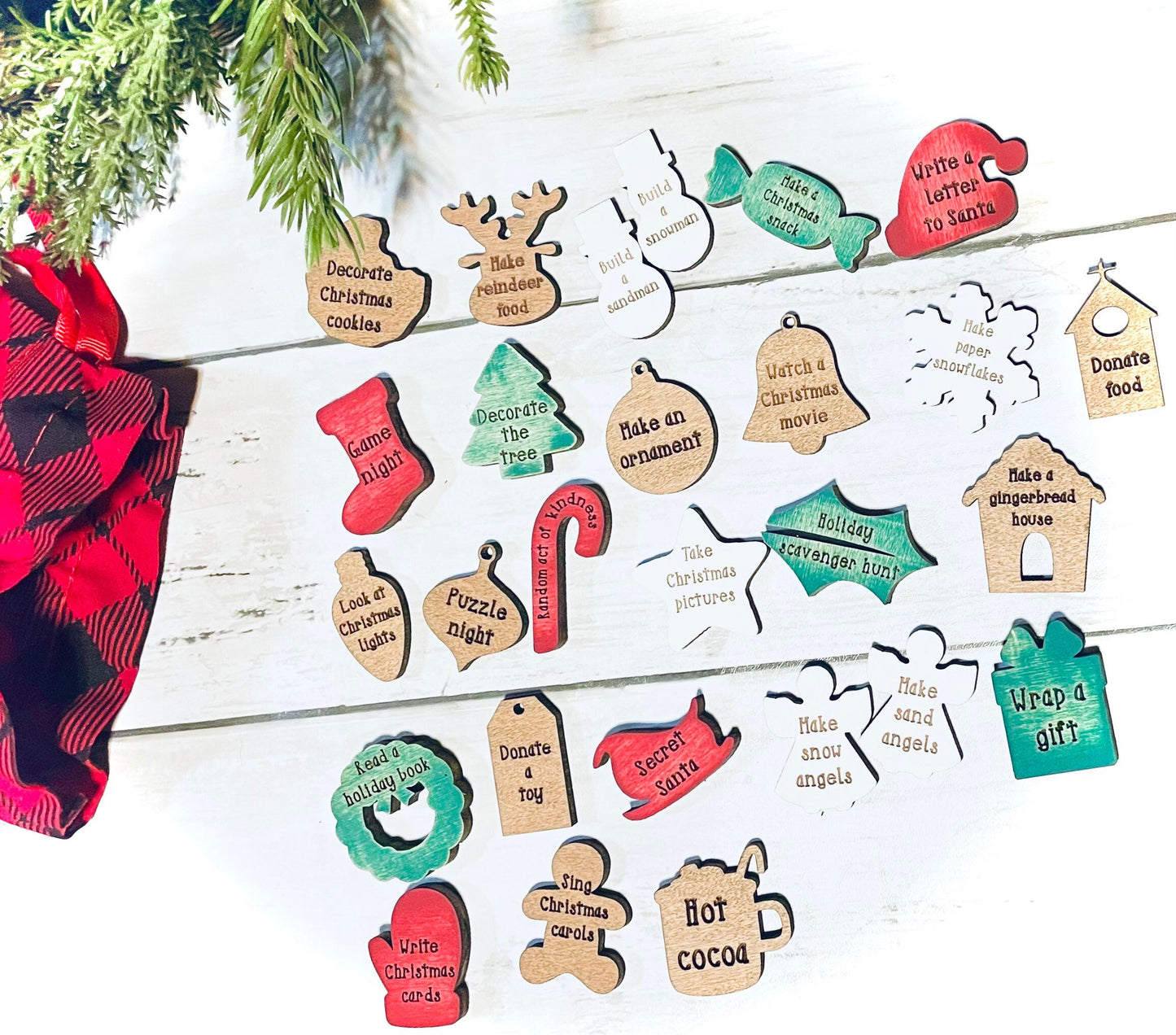 Christmas activity advent-countdown - reusable over the years
