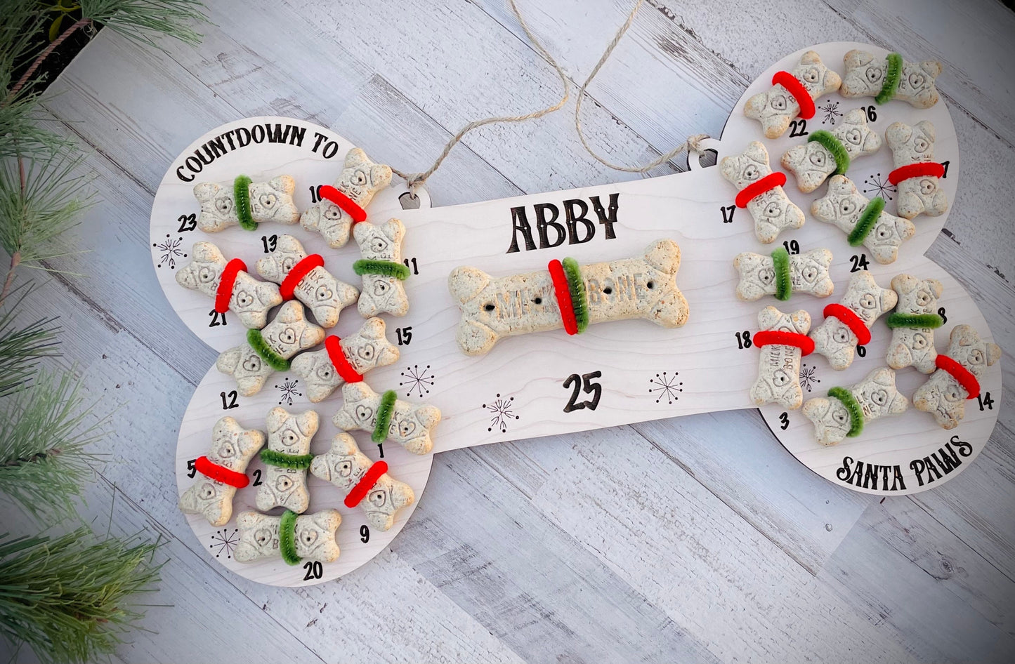 Custom pet advent calendar