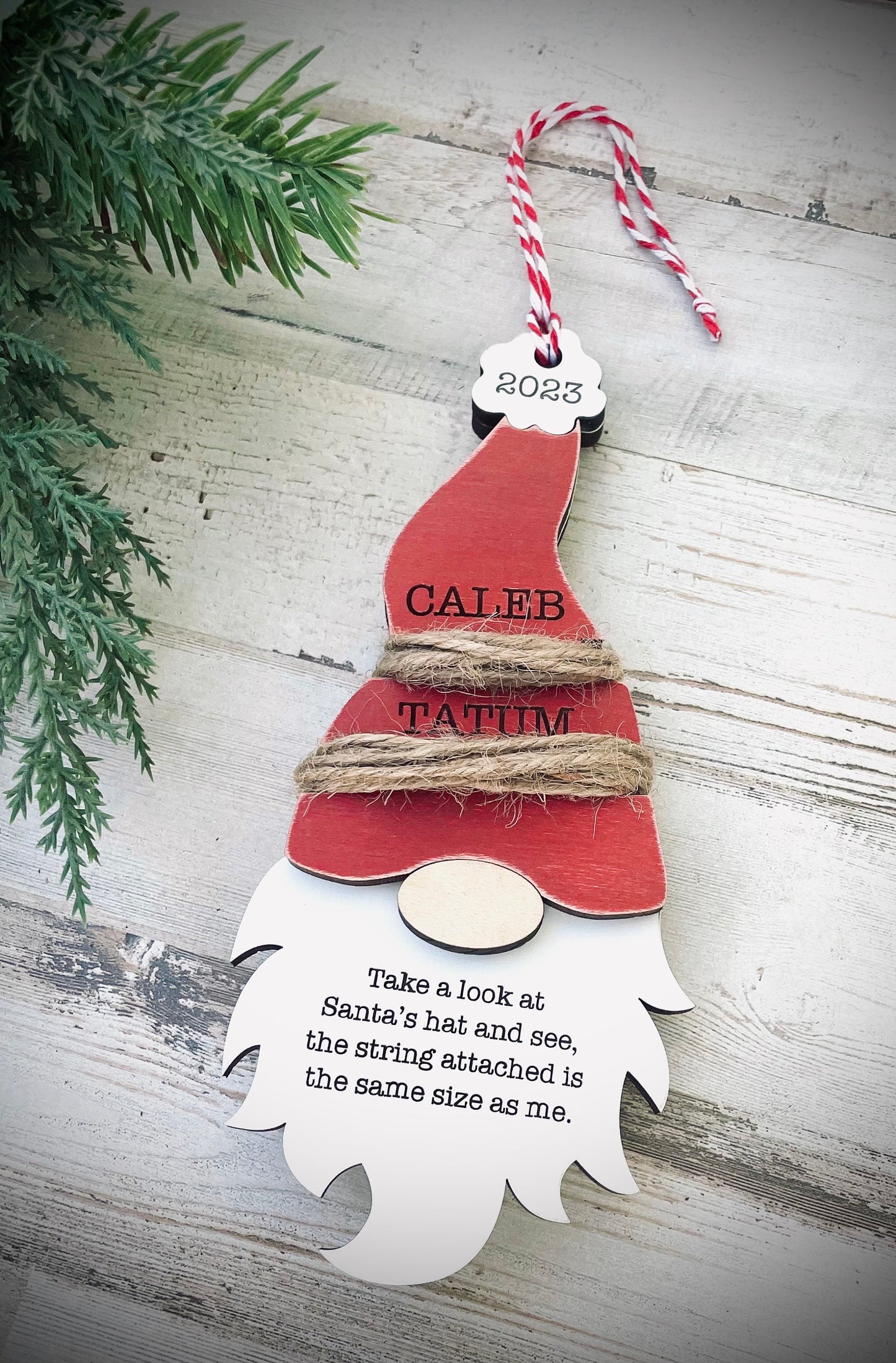 Child growth ornament