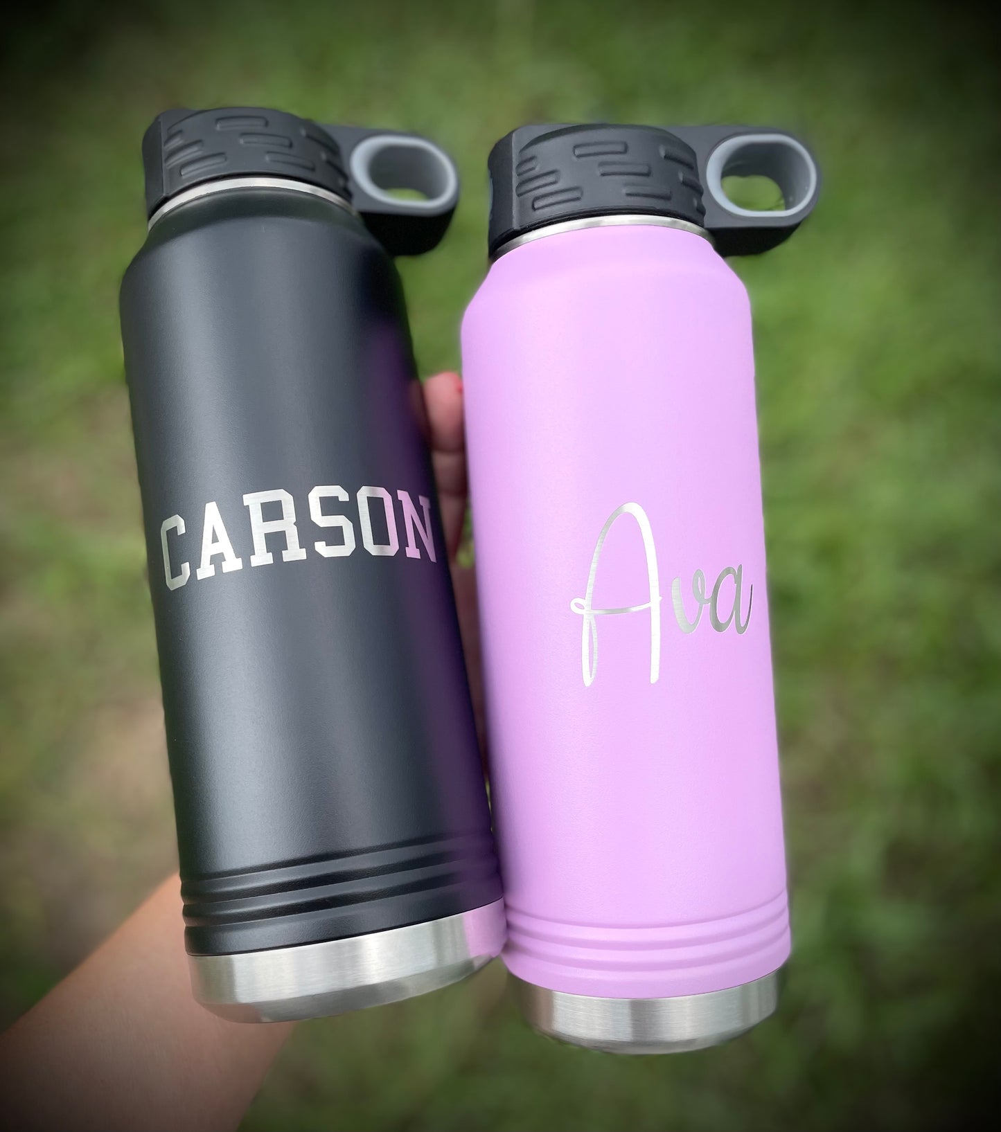 Personalized water bottles